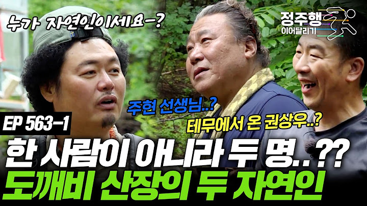 기묘한 분위기를 풍기는 도깨비 산장..그런데, 한 사람이 아니라 두 명?? #정주행_이어달리기 #나는자연인이다 563-1