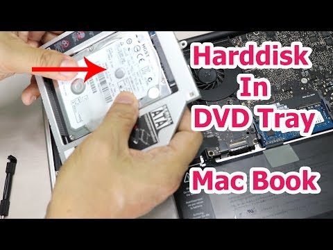 ติดตั้ง Harddisk แทน DVD Drive