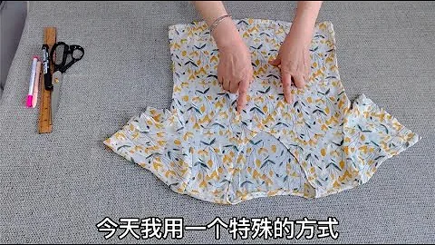 雪纺衫领子太大露脖子很难看！今天用一个特殊方法改造，效果真棒 - 天天要闻