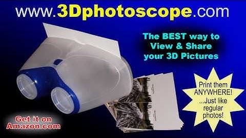 How To View 3D Pictures with the 3Dphotoscope 3D Photo Viewer