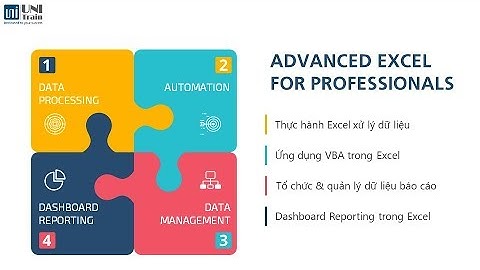 UniTrain - Excel for Professionals - Khóa học Excel nâng cao