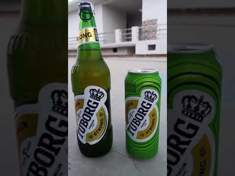 || TUBORG with shyari || Short Video for status #beerlover #drink lover #short video