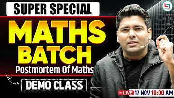 Maths Strategy | How to Crack Maths in Govt. Job Preparation | Maths by Abhinay Sir #ssc #cgl