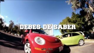 @mcdavotv - Debes De Saber (LETRA) #rapromántico #mcdavo #debesdesaber #méxico