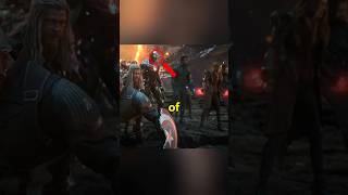 Captain America left thor&#39;s hammer Ironman see #marvel #ironman #ytshorts