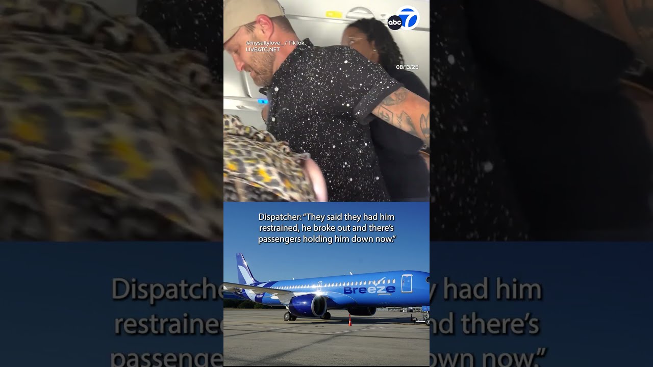 Flight Headed To LA Diverts After Unruly Passenger Breaks Free Of Restraints Twice Police