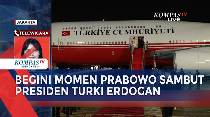 Tiba di Indonesia, Begini Momen Presiden Prabowo Sambut Presiden Turki Erdogan di Tengah Hujan