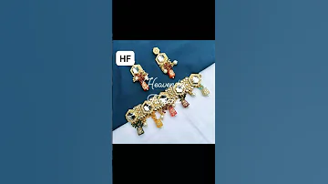 GldnKundonStone ClrfulBeadsChoker Https Www Facebook Com Share 1AkGou6oLc 