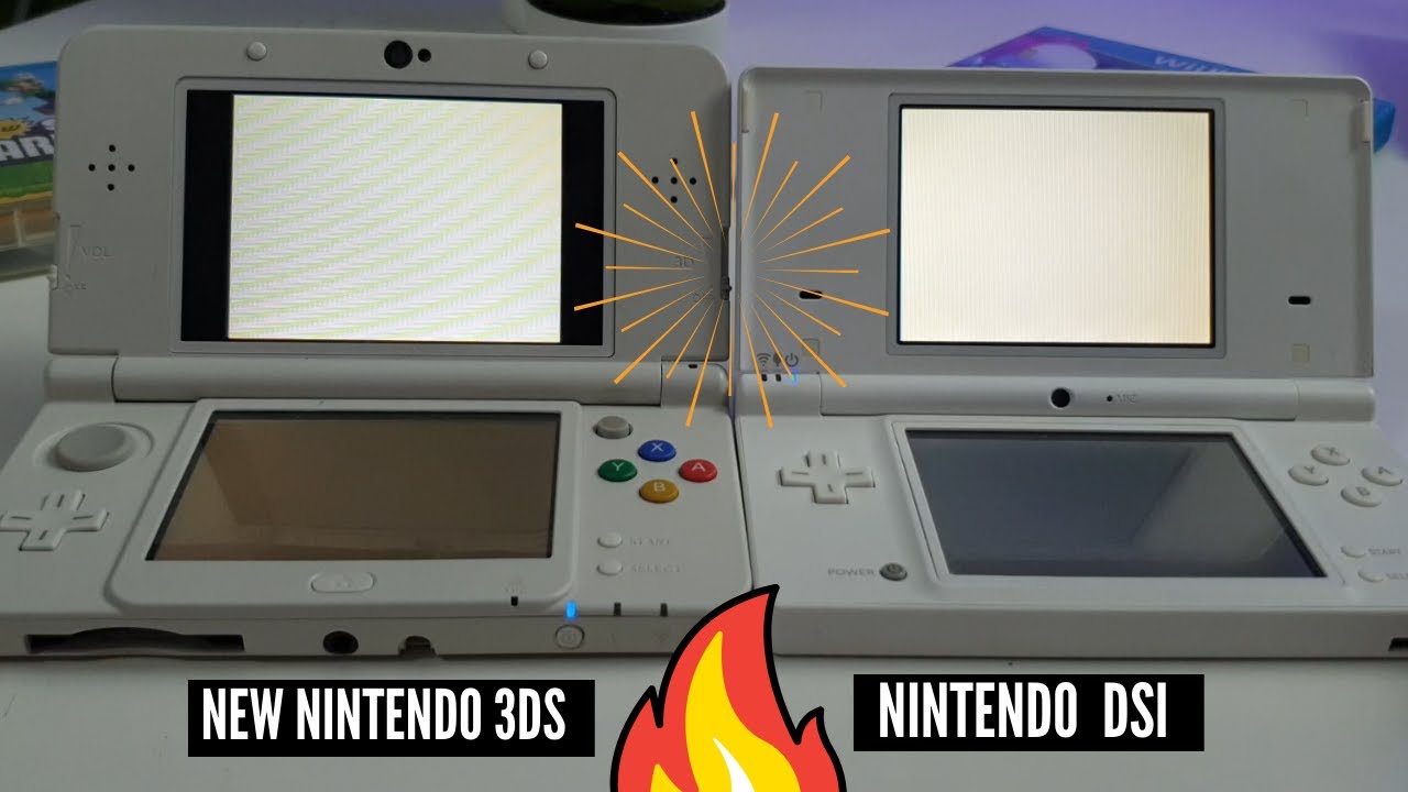 Nintendo DSi vs New Nintendo 3ds -Retro Versus!!!