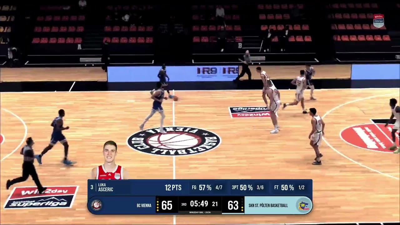 BC Vienna setzt wichtiges Statement im Top-6-Rennen | win2day BSL Highlights
