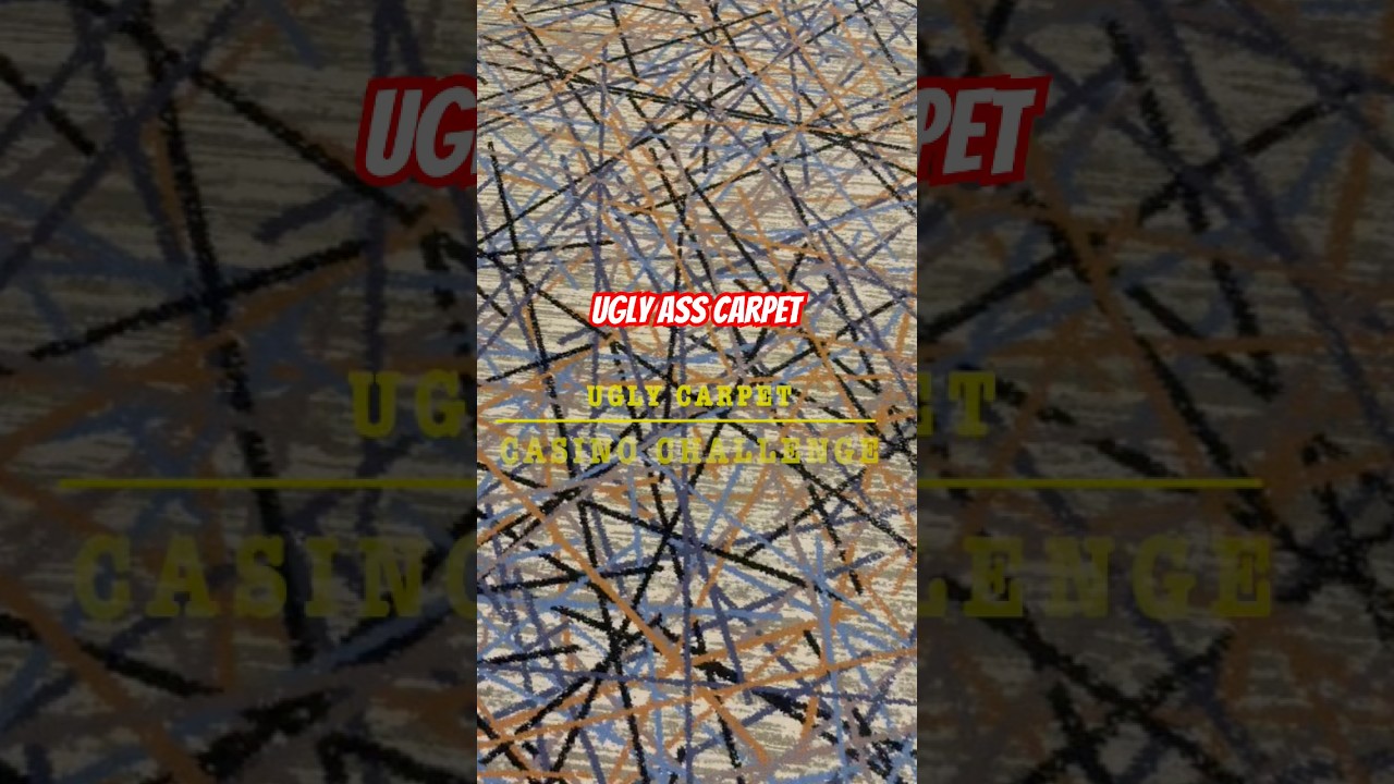 Crazy Casino Carpet Challenge Episode 4 😂🎰 #UglyCarpetChallenge #CasinoComedy #ShadySlots