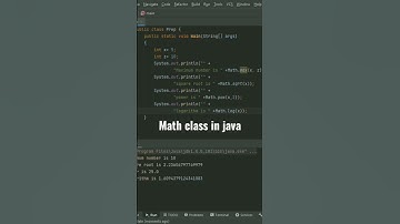 math class in java