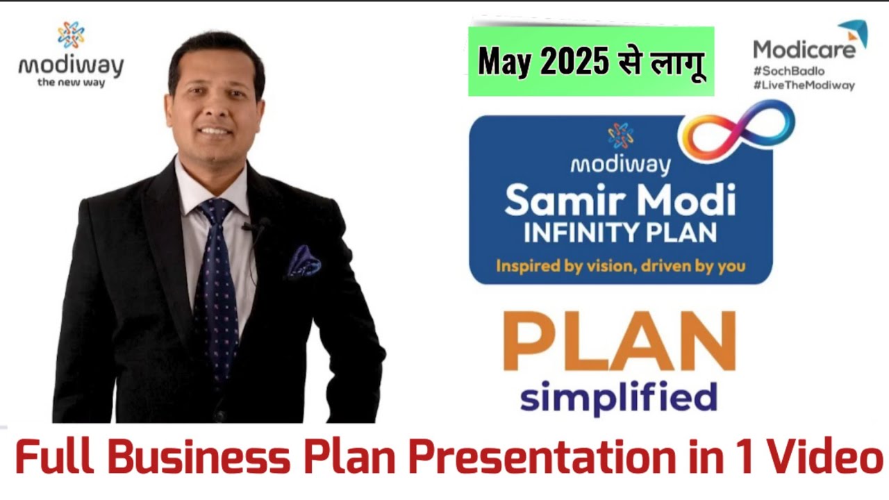 Samir Modi Infinity plan 2025 | Modicare new plan 2025 | modicare business plan 2025