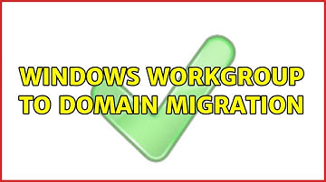 Windows Workgroup to Domain Migration (3 Solutions!!)