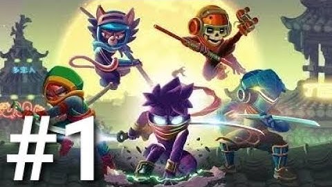 Ninja Dash Run PART 1 Gameplay Walkthrough - iOS / Android