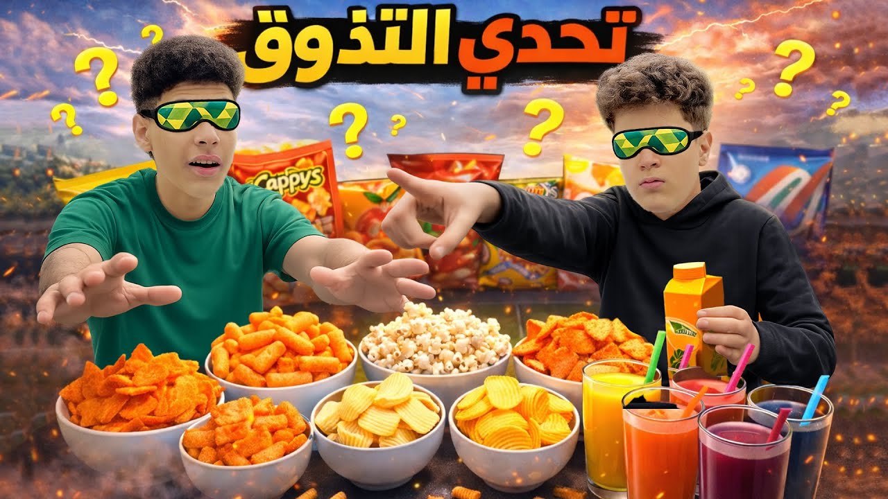 تحدي التذوق في الاكل والشرب تفتكروا مين هيكسب ؟