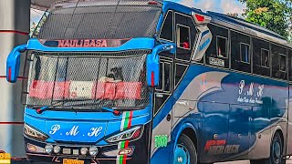 Bus PMH 7086 Di jalanan air molek shortvideo