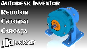 Autodesk Inventor - Projeto Redutor Cicloidal - Modelagem da Carcaça