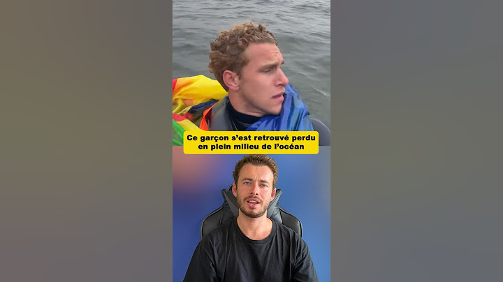 Ce garçon s’est retrouvé perdu au milieu de l’océan 😰