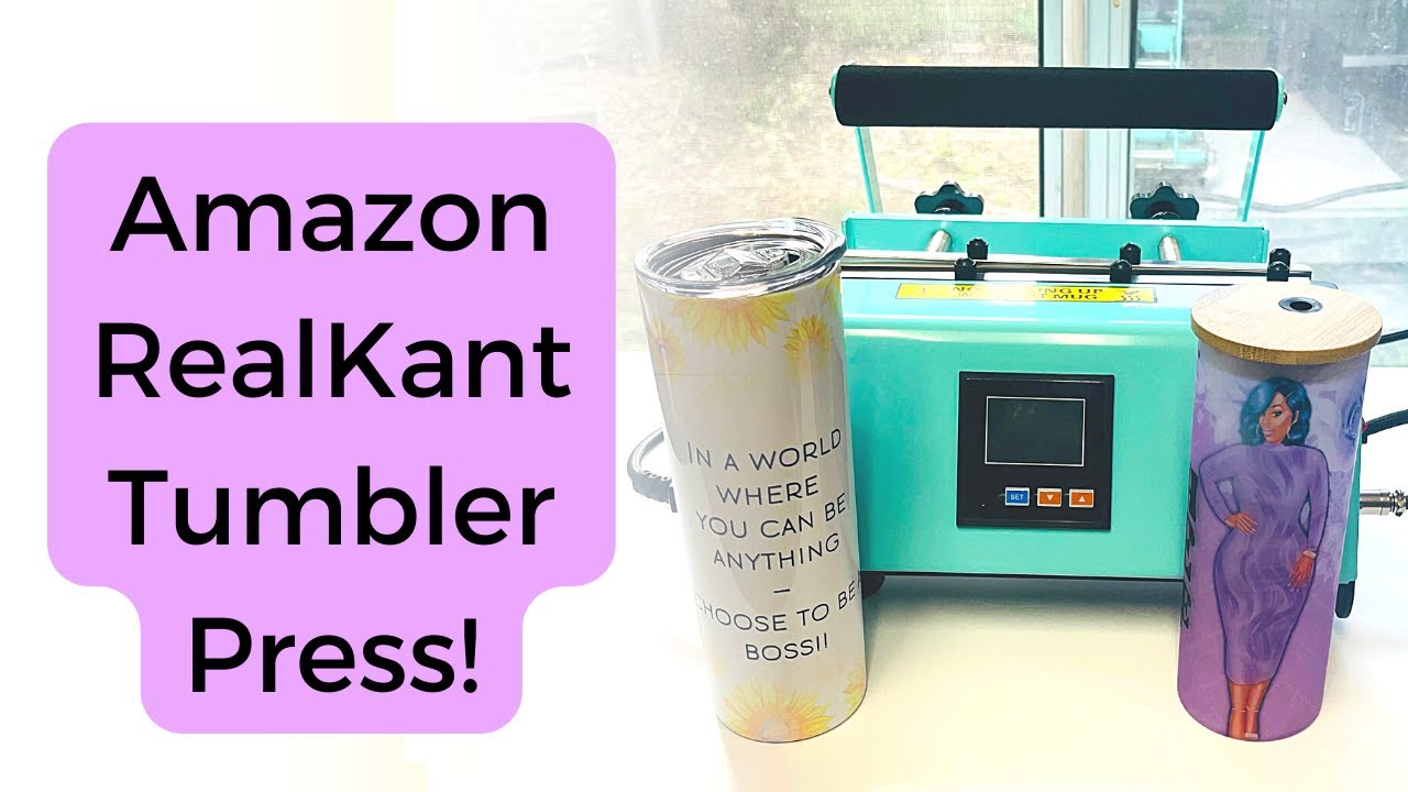 AMAZON REALKANT TUMBLER PRESS Unboxing and Full Review!! YouTube