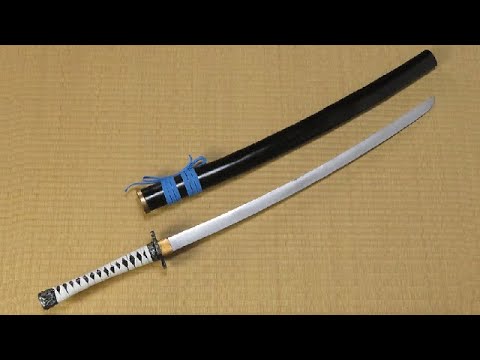 刀の作り方 日本刀 打刀 を手作りしよう Katana Tutorial Youtube