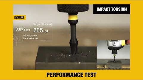 DEWALT FLEXTORQ  Bits performance