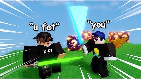 Cosmic Lucky Block 1v1 (Roblox Bedwars)