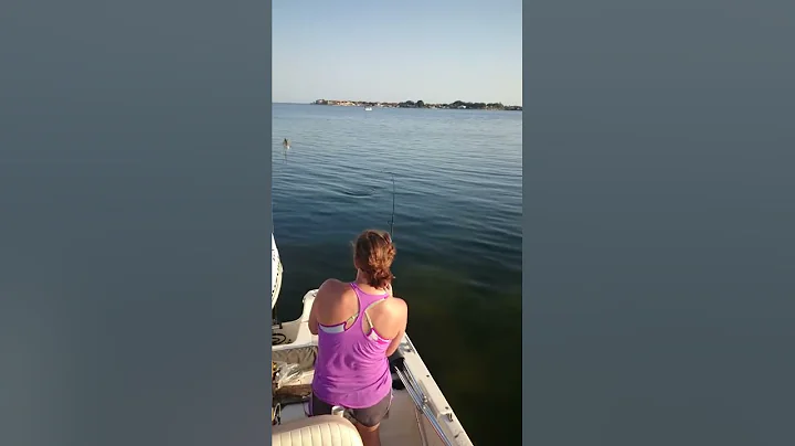 Big redfish in st.pete. fishing on pocket change i...