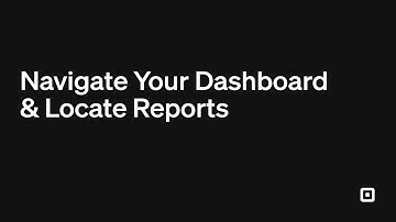 Navigate Your Square Dashboard and Locate Reports