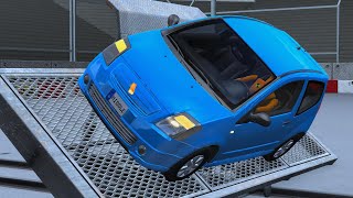 Vehicle Roller Over Test! Insanely Realistic With Crash Test Dummies! #2(BeamNG Drive)