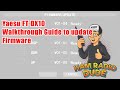 Yaesu FTDX10 Firmware Update - Walkthrough How To Guide and Testing. FT-DX10 (Fixes 12m issue).