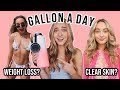 I Drank a GALLON of WATER Every Day for a Week... here's what happened!