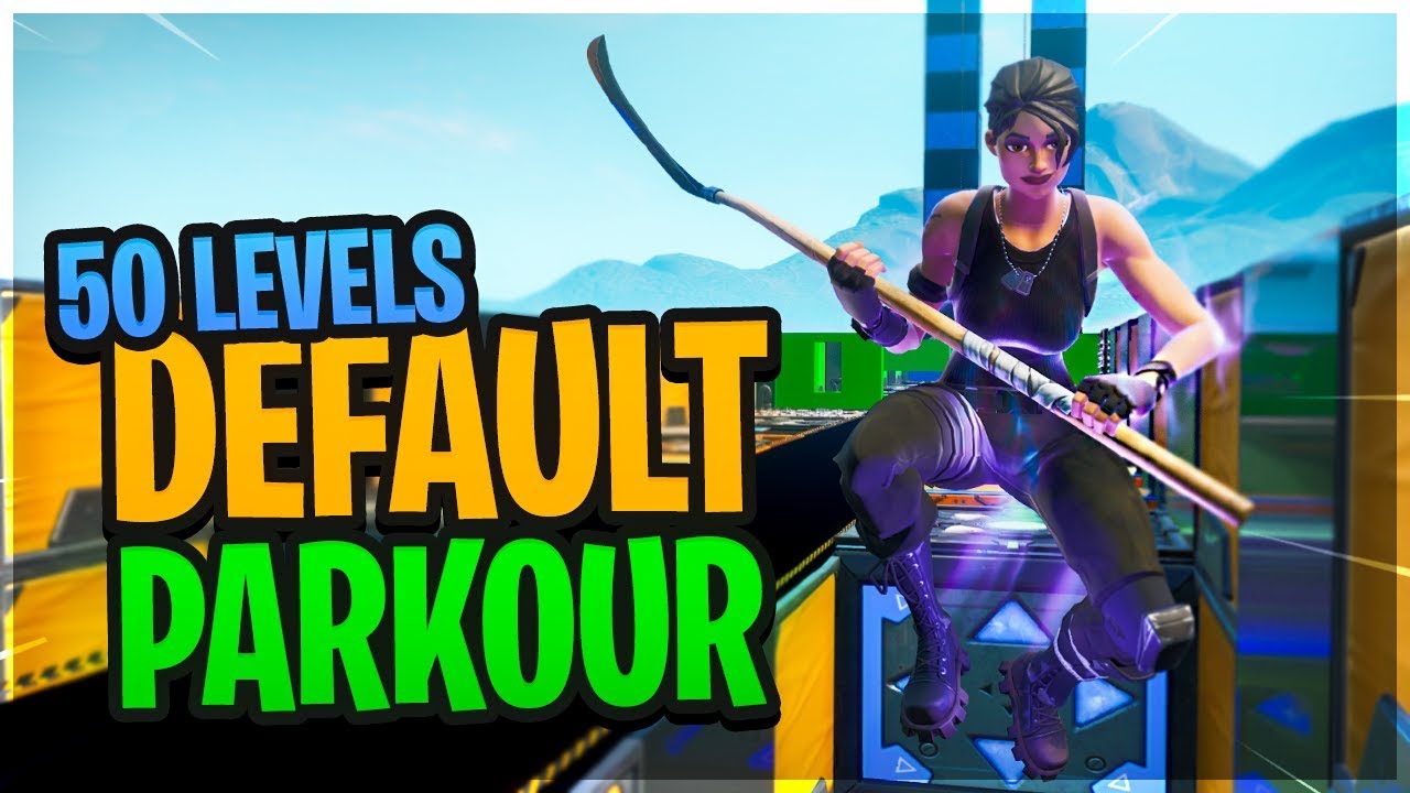DUO DEFAULT FORTNITE PARKOUR MET 50 LEVELS! ft. ThomasTheSapling (Fortnite Creative Nederlands)