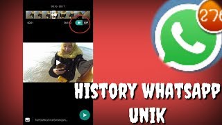 Cara membuat vidio Gif di history whatsApp tanpa aplikasi