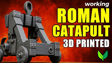 I 3D Printed a Working Roman Catapult (and It’s Shockingly Powerful)