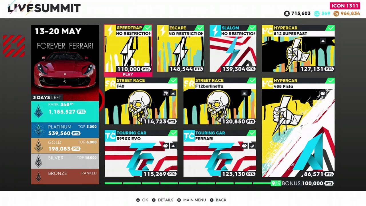 The Crew 2 Forever Ferrari Summit