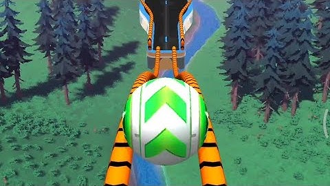 Sky Rolling Balls All Levels Gameplay#578