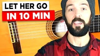 Gitarre lernen für Anfänger - Let her go - einfach erklärt