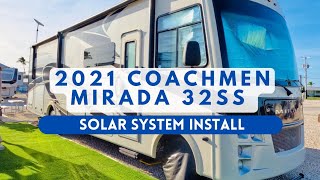 2021 Coachmen Mirada 32SS Solar System Install - FJRV by Faithful Journey RV Services 294 views 6 months ago 9 minutes, 53 seconds