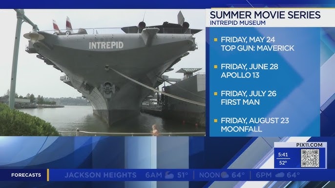 Free Movie Fridays This Summer At The Intrepid Museum