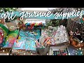 50 WAYS TO FILL YOUR ART JOURNAL // art supplies