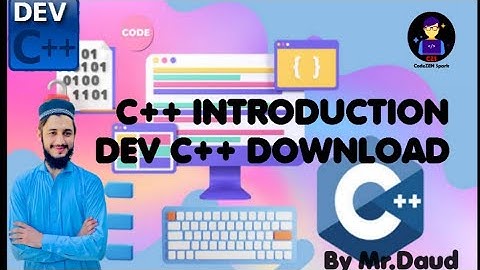 C++ Introduction | DEV C++ download & install | 01
