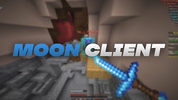 hacking on BlocksMC skywars w/ Moon Client | Uncut minecraft hacking video
