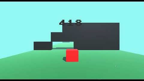 The Red Cube | Gameplay Trailer | Unity | C# Language | Special Thanks to Brackeys