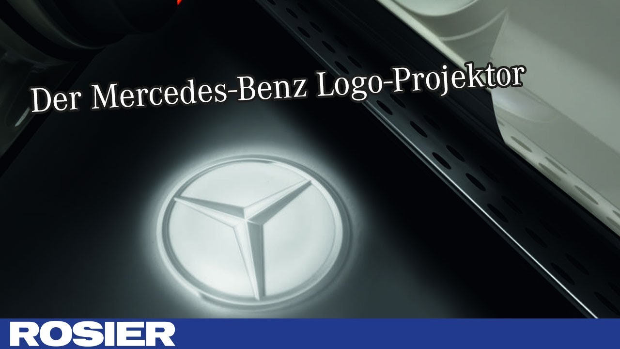 LED Mercedes Türlicht Logo Original Projetkor