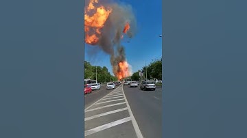 Explosion at Volgograd Gas Station || ViralHog