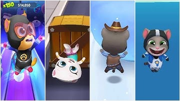 Talking Tom Gold Run - All Best Funny Fails