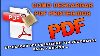 Como descargar pdf protegidos de Internet sin programas screenshot 4