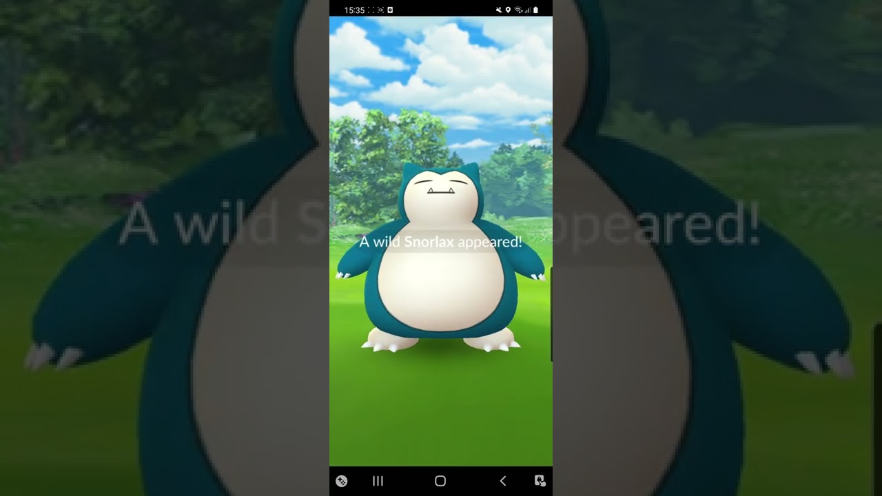 Pokemon Go ULTRA RARE WILD SNORLAX 🤯