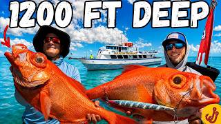 Fishing 1,200 Feet Deep in the Gulf… Look What We Found! | Deep Drop Fishing & Slow Pitch Jigging